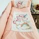 Набор в кроватку 60х120 Милашка Единорог розовая в интернет-магазине РечиДоРечи