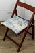 Подушка на стілець 40х40 Блакитні Квіти ТМ "Прованс" в интернет-магазине РечиДоРечи
