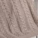 Вязаное Покрывало BETIRES BREMEN BEIGE (100% акрил) в интернет-магазине РечиДоРечи