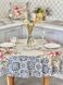 Скатерть круглая гобеленовая "Весенняя мозаика" в интернет-магазине РечиДоРечи