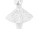 Фігурка декоративна "Балерина" 15,5x11,5x33,5см в інтернет-магазині РечіДоРечі