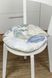 Подушка на стілець D-40 Блакитні Квіти ТМ "Прованс" в интернет-магазине РечиДоРечи