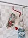 Новогодняя рукавица-прихватка «Рождественские украшения» (Серебряный люрекс) в интернет-магазине РечиДоРечи