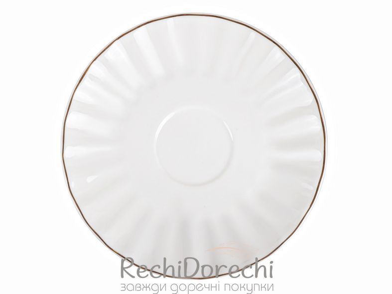 Чайний набір "ROYAL GOLD" з золотом, 12 пр. 200 мл RechiDoRechi 949-020 фото