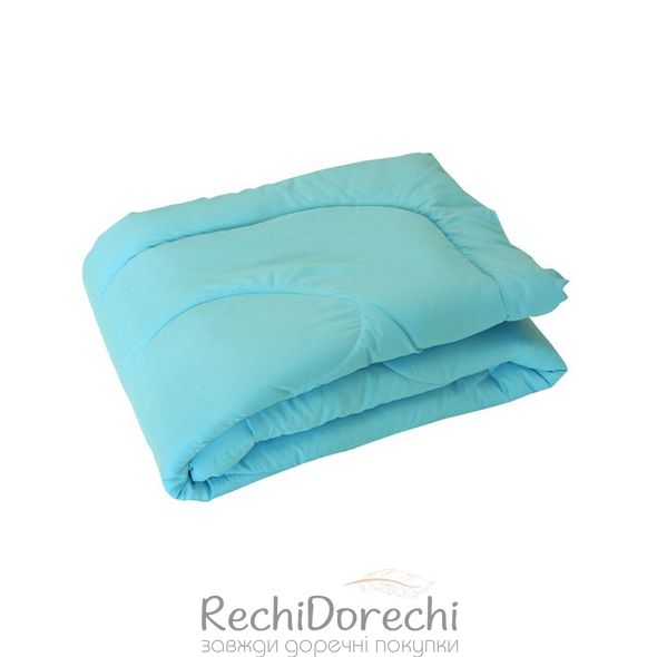 Одеяло 200х220 силиконовое дизайн голубое, 200x220