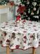 Скатертина кругла гобеленова новорічна "Друзі зимового лісу" в інтернет-магазині РечіДоРечі