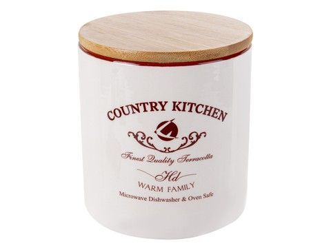 Банка для сипучих продуктів "Country Kitchen" 620мл 10x11см RechiDoRechi 940-299 фото