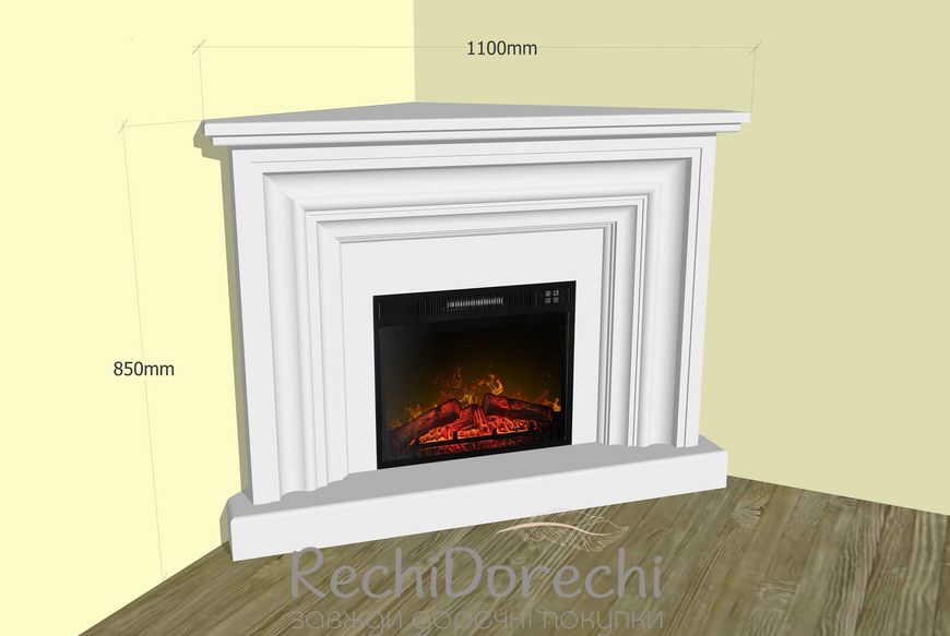 Каминокомплект Magnificent Corner 0518 ArtiFlame, 110x85x66