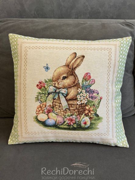 Наволочка гобеленовая пасхальная Rabbit RechiDoRechi Rabbit/PC фото