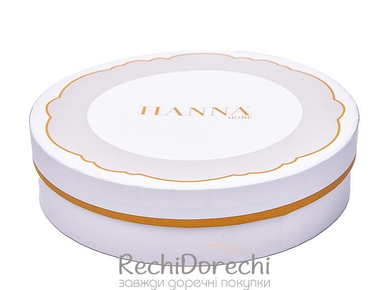 Набор тарелок "Hanna Beige" 4 шт 21 см RechiDoRechi 922-146 фото