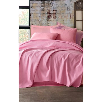 Покрывало пике Eponj Home - Deportes pembe розовый вафельное 200*235, 200x235
