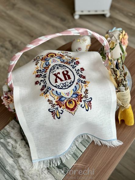 Рушничок (серветка) у великодній кошик RechiDoRechi RKVV017-38 фото
