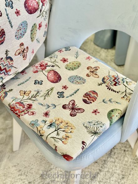 Подушка на стул "Бабочки", 40x40