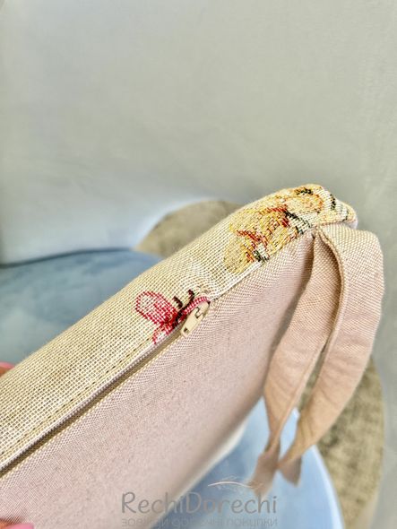 Подушка на стілець "Метелики", 40x40