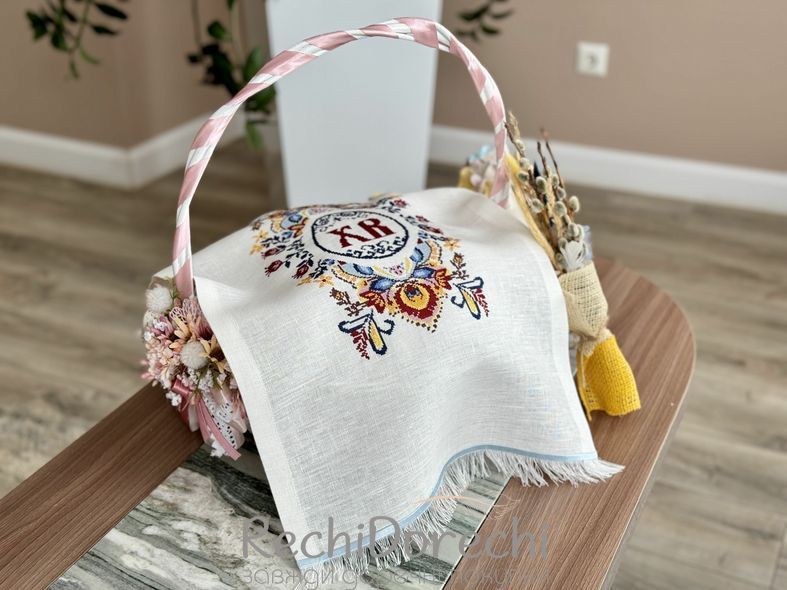 Рушничок (серветка) у великодній кошик RechiDoRechi RKVV017-38 фото