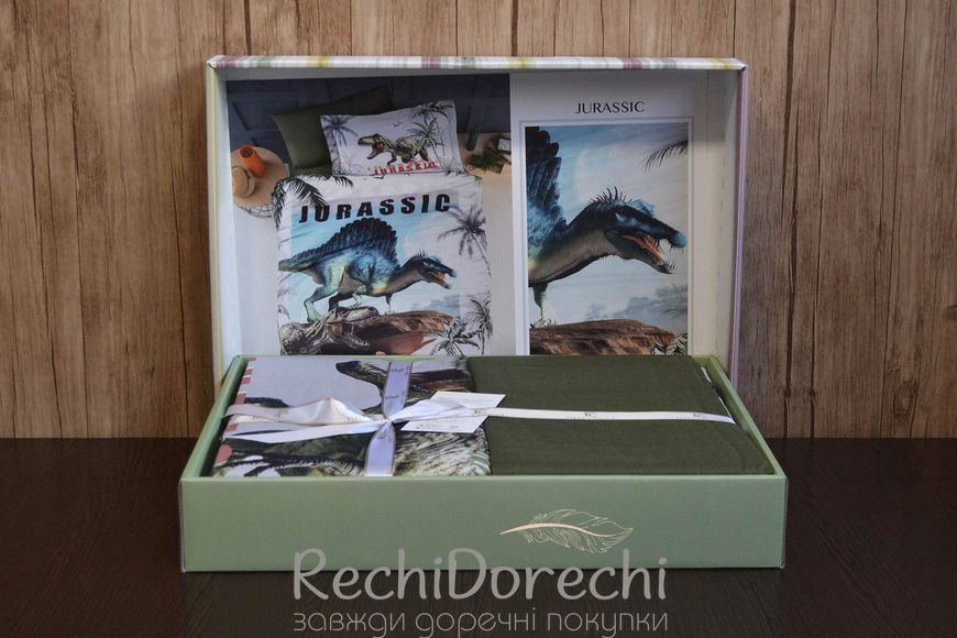 Постільна білизна First Choice Exclusive Digital Ranforce 160 х 220 см Jurassic, Підлітковий 160x220