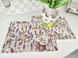 Пасхальная салфетка-подкладка под тарелку гобеленовая "Лавандовый кролик" в интернет-магазине РечиДоРечи