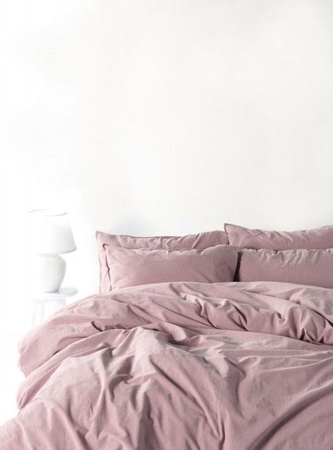 Постельное белье Limasso Stonewashed Ranforse 220 Natural Violet RechiDoRechi 31426 фото