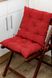 Подушка на стілець новорічна Merry Christmas червона 40х40см в интернет-магазине РечиДоРечи