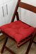 Подушка на стілець новорічна Merry Christmas червона 40х40см в інтернет-магазині РечіДоРечі