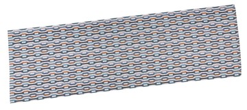 Раннер (дорожка) гобеленовый "LINK", 37x100, Прямоугольная