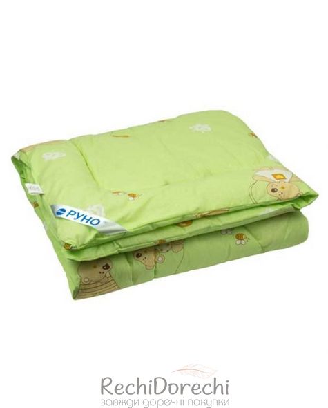 Одеяло детское 140х105 силиконовое салатовое, 105x140