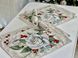 Серветка-підкладка новорічна "Зимові квіти" (срібний люрекс) в інтернет-магазині РечіДоРечі