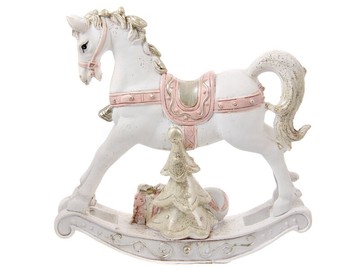 Фігурка декоративна "Кінь з подарунками" 15,5*16,5 см