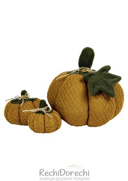 Tекстильний виріб Happy Fall "Гарбуз Medium" Охра RechiDoRechi 030114 фото