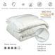 Одеяло 200х220 силиконовое дизайн белое в интернет-магазине РечиДоРечи