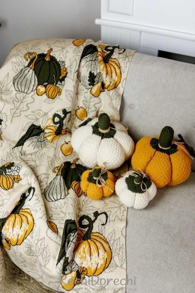 Текстильний виріб декоративний Happy Fall "Гарбуз Medium" Гірчичний RechiDoRechi 035111 фото
