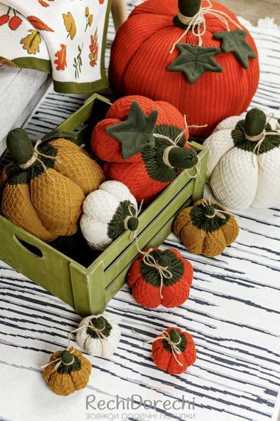 Декоративное изделие Happy Fall "Гарбуз Medium" Оранжевый RechiDoRechi 030113 фото