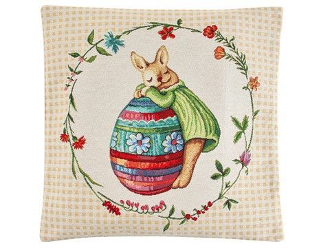 НАВОЛОЧКА двухсторонняя ГОБЕЛЕН "HOP" 45x45СМ RechiDoRechi 732-146 фото