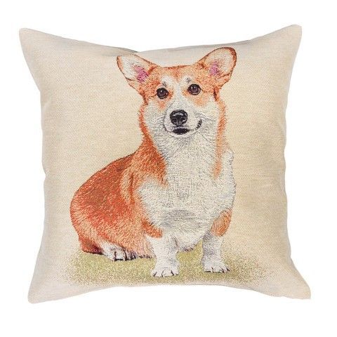 Наволочка гобеленова одностороння "Коргі" RechiDoRechi CORGI-NV фото