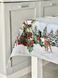 Новорічна скатертина гобеленова «Червона калина» (Срібний люрекс) в інтернет-магазині РечіДоРечі
