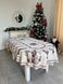 Скатертина овальна гобеленова новорічна "Лускунчик" (срібний люрекс) в інтернет-магазині РечіДоРечі