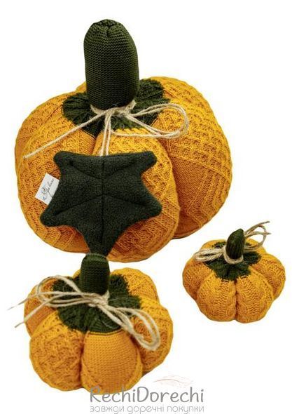 Текстильний виріб декоративний Happy Fall "Гарбуз Mini" Гірчичний RechiDoRechi 035113 фото