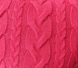 Подушка в'язана декоративна Серце червона в інтернет-магазині РечіДоРечі