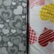 Комплект постельного белья Бязь 17-0532 Bright hearts в интернет-магазине РечиДоРечи