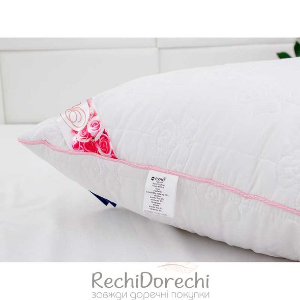 Подушка 50х70 с волокном розы "Rose", 50x70
