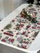 Ранер (доріжка) гобеленовий новорічний "Казка" (срібний люрекс) в інтернет-магазині РечіДоРечі