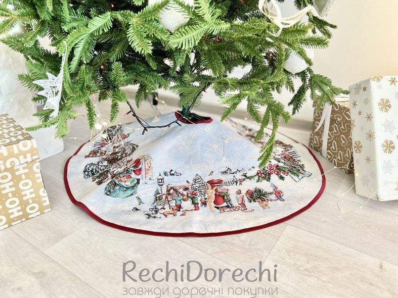 Новогодняя юбочка под елку "Зимние каникулы" RechiDoRechi VILLAGE-SD фото