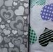 Комплект постельного белья Бязь 17-0533 Hearts в интернет-магазине РечиДоРечи