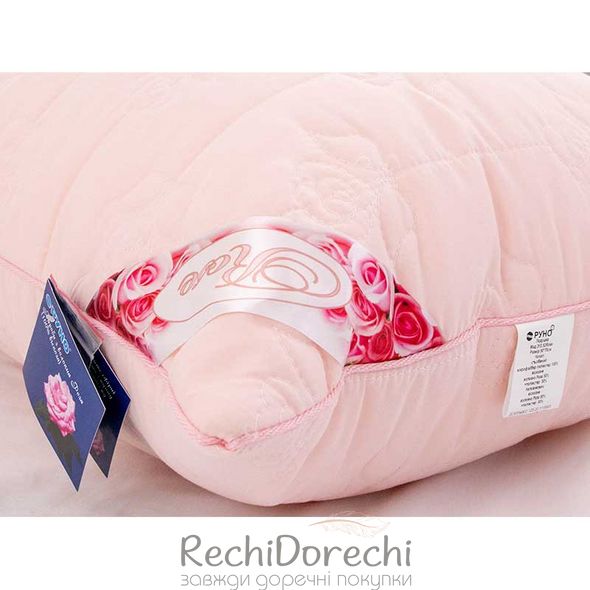 Подушка 50х70 с волокна розы "Rose Pink", 50x70