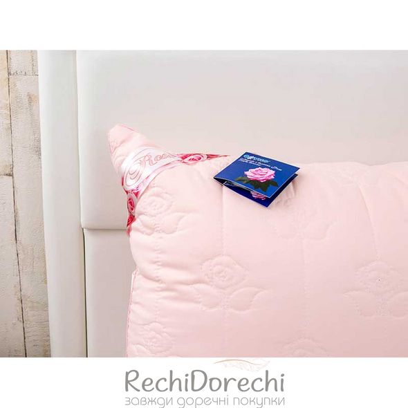 Подушка 50х70 с волокна розы "Rose Pink", 50x70