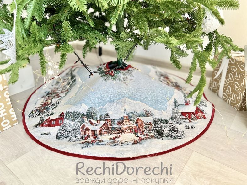 Новорічна спідничка під ялинку "Сніжний затишок" RechiDoRechi ZERMAT-SD фото