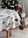 Скатертина кругла гобеленова новорічна "Зимові розваги" в інтернет-магазині РечіДоРечі