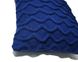 Подушка в'язана декоративна Хвилі синя 33х33см в інтернет-магазині РечіДоРечі