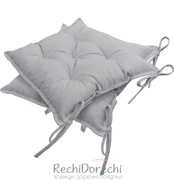 Подушка на стілець Беж 40х40 ТМ "Прованс" RechiDoRechi 015092 фото