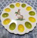 Тарелка для 12 яиц, Зайчик с морковкой, 31,5см в интернет-магазине РечиДоРечи